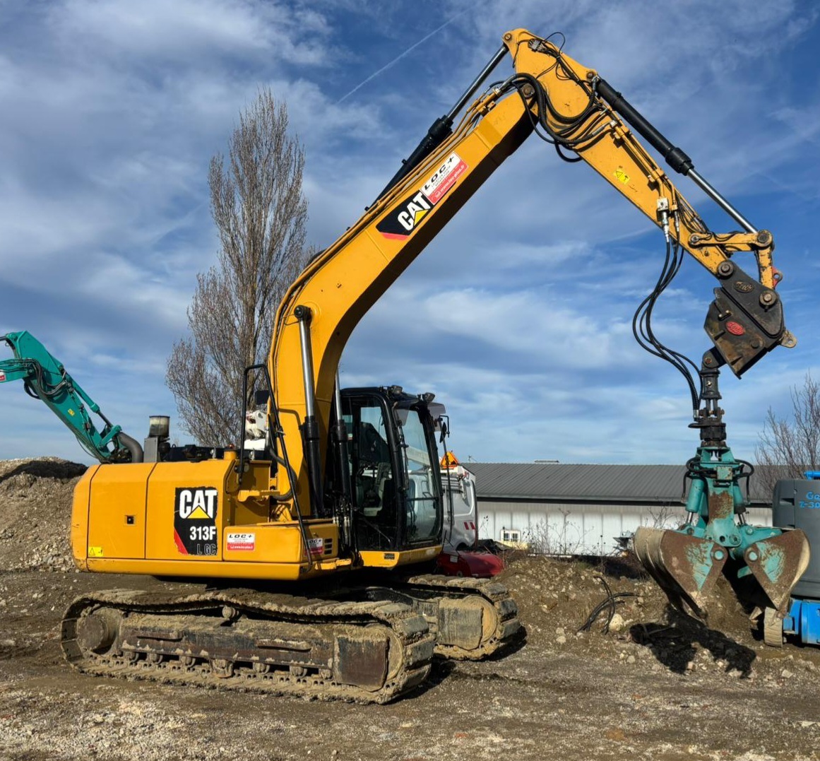 location de benne preneuse